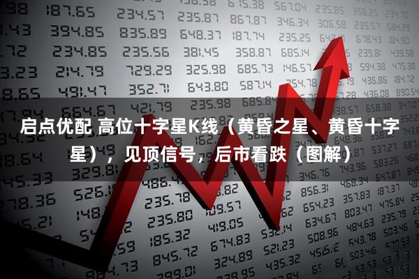 启点优配 高位十字星K线（黄昏之星、黄昏十字星），见顶信号，后市看跌（图解）