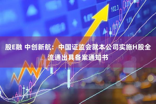 股E融 中创新航：中国证监会就本公司实施H股全流通出具备案通知书